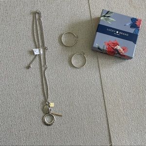 Lucky Earrings and Necklaces NWT